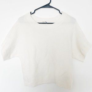 R Label Wool Pullover Top Size S/M